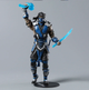 Коллекционная фигурка Mortal Kombat Sub-Zero / Саб-Зиро – экшн-фигура 18 см с аксессуарами, ледяными топорами и подставкой / Action Figure MK / подарок фанатам игры Mortal Kombat - изображение 11