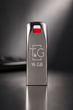 USB флешка T&G 16GB хромированный металл для хранения документов с петлей в стальном цвете - изображение 1