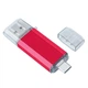 USB флешка T&G 64GB USB Type C фиолетовая для хранения и переноса данных из ABS пластика - изображение 8