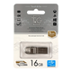 USB флешка T&G Metal 027 16 Гб стальная корпус из металла с защитой от ударов Steel - изображение 3