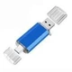 Флешка USB Flash Drive 16GB Type C Черный ABS пластик для хранения и переноса данных модель T&G 009 - изображение 8
