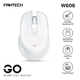 Беспроводная мышь Fantech GO W609 эргономичная с высоким DPI 1600 для комфортной работы White - изображение 4