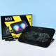 Подставка для ноутбука Givecool N33 с вентиляторами и RGB подсветкой для ноутбуков до 15.6 дюймов черная - изображение 2
