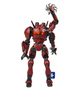 Колекційна фігурка Crimson Typhoon Pacific Rim 18 см — рухлива action figure робот Єгер Багряний Тайфун Тихоокеанський рубіж з LED-підсвіткою - зображення 4