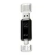 USB флешка 32 Гб USB 3.0 Type C серебро для переноски данных модель T&G 009 - изображение 10