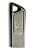 USB-флешка 32 Гб метал чорний USB 2.0 для зберігання даних модель Metal 114 - зображення 3