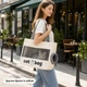 Сумка-переноска для котів і маленьких собак CAT BAG, бежева - зображення 7
