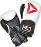 Боксерські рукавиці Reebok Combat Leather Boxing Gloves Чорний 10 унцій (RSCB-10010WH-10) - зображення 1