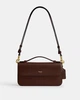 Сумка жіноча Coach Elora Top Handle Crossbody Bag коричнева - изображение 1