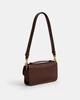 Сумка жіноча Coach Elora Top Handle Crossbody Bag коричнева - изображение 3