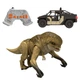 Динозавр Дистортус Рекс на радиоуправлении Jurassic World Rebirth Remote Control Track 'n Chomp Dinosaur Distortus Rex - изображение 3