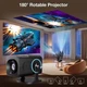 Проектор HY320MINI Android 11 з джойстиками для ігор 1280x720 HD 3000 люмен портативний для дому та презентацій 20x15x8 см вагою 1.2 кг - зображення 7