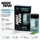 Пудра матова для стилізації волосся Nishman Styling Powder Wax Х5 з морською сіллю, 20 гр. - изображение 2