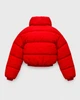 Пуховик жіночий короткий трендовий X-Woyz LS-8972-14 59375 M червоний - зображення 2