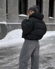 Пуховик жіночий короткий трендовий X-Woyz LS-8972-8 59374 M чорний - зображення 4