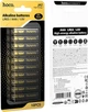 Батарейка Hoco JA2 AAA 1.5V Alkaline batteres LR03 (10 шт.) Black (45501) - изображение 6