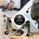 Поисковая смарт-метка UGREEN FineTrack 2 FT309 2 шт. Apple Find My для iOS 14.5 и iPadOS 14.5 и более новых версий IP68 срок работы от 5 до 7 лет громкость до 110 дБ форма футбольного мяча черный (95020A) - изображение 5