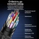 Кабель Vention USB-C 1 м USB 3.2 Gen 2 10 Гбіт/с 100W 4K 60 Гц чорний (6922794789272) - зображення 6