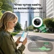 Поисковая смарт-метка UGREEN FineTrack 2 FT309 2 шт. Apple Find My для iOS 14.5 и iPadOS 14.5 и более новых версий IP68 срок работы от 5 до 7 лет громкость до 110 дБ форма футбольного мяча черный (95020A) - изображение 12