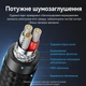 Аудиокабель-удлинитель Vention 2 м Jack 6,35 мм TRS штекер на гнездо хлопковая оплетка серый (BCXHH) - изображение 5