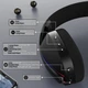 Ігрова гарнітура Attack Shark L90 Wireless,2.4GHz/Bluetooth/3.5mm PS4/PS5/Switch/Xbox/Mac/PC Black - зображення 9