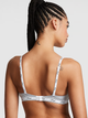 Бесшовный бюстгальтер без пуш-ап серого цвета VICTORIA'S SECRET PINK р. 75D/34D арт. 30474 - изображение 2