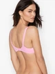 Бесшовный бюстгальтер без пуш-ап розового цвета T-SHIRT VICTORIA'S SECRET р. 65D/30D арт. 30516 - изображение 2