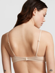Безшовний бюстгалтер без пуш ап бежевого кольору VICTORIA'S SECRET PINK р. 80D/36D арт. 30473 - зображення 2