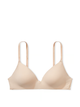 Безшовний бюстгалтер без пуш ап бежевого кольору VICTORIA'S SECRET PINK р. 80D/36D арт. 30473 - зображення 3