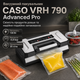 Вакууматор для продуктов и одежды Caso Advanced Pro автоматический вакуумный упаковщик с дисплеем VRH 790 - изображение 1