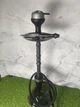 Кальян ATMOS Wood Steel Gray — 65 см, нержавеющая сталь, дерево, полный комплект - изображение 1
