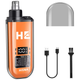 Триммер аккумуляторный для носа и ушей HIENA B001 с цифровым дисплеем USB 3W Orange (3_08551) - изображение 2