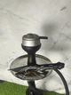 Кальян ATMOS Wood Steel Blue — 49 см, стальная шахта, деревянная вставка, стеклянная колба - изображение 2