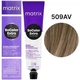 Крем-краска Matrix Socolor Beauty Extra Coverage Pre-Bonded для седых волос 509AV блондин пепельно перламутровый 90 мл - изображение 1