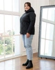 Женская демисезонная куртка с капюшоном MODA 100161 66 Черный ( M - 100161 /1 R ) - изображение 3