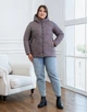 Женская демисезонная куртка с капюшоном MODA 100161 66 Серый ( M - 100161 /3 T ) - изображение 2