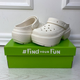 Крокси Stomp Clog White, розмір 39 - зображення 8