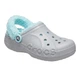 Крокси Baya Lined Fuzz Strap Grey/Ice Blue, розмір 36 - изображение 1
