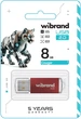 Флеш-накопичувач Wibrand 8 ГБ USB 2.0 Cougar Red (WI2.0/CU8P1R) - зображення 2