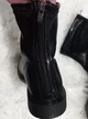 Женские ботинки на молнии -утепленные флисом АBA 36 черные - изображение 7