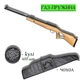 Пневматична гвинтівка Beeman Polar Bear Gas Ram 10620GP 4.5мм з кулями 400 шт та чохлом — потужна преміальна класика - зображення 1