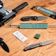 Кожаный ремешок Work Sharp Leather Strop Kit для финишной доводки и полировки клинка - изображение 2