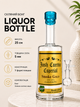 Бонг стеклянный Liquor Bottle Josh Cuerdo 25 см - изображение 1