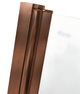 Шторка для ванны Rea Agat-2 складная 80x140 см brushed copper REA-W5696 - изображение 6