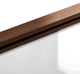 Шторка для ванны Rea Agat-2 складная 100x140 brushed copper REA-W5698 - изображение 5