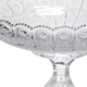 Фруктовница на ножке стеклянная Queen Lace 32 см под хрусталь Yiwu (HP-34-47) - изображение 7