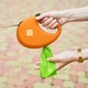 Поводок-рулетка для собак WAUDOG R-leash с контейнером для пакетов, светоотражающая лента, L, до 40 кг, 5 м, оранжевый - изображение 4