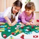 Детская елочка с игрушками из фетра на стену 95 х 70см Chrismas Free - изображение 2
