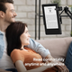 Пульт-перегортач сторінок Sycelu K2 RF для Kindle, Kobo, iPad, iPhone, Android, USB-C, до 20 м, чорний - зображення 5