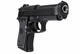Пістолет страйкбольний ігровий металевий Beretta 92 на кульках 6 мм, пружинний, 60–70 м/с - зображення 1